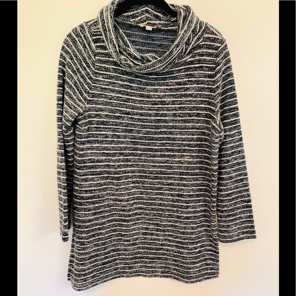 Loft crowl neck tunic sweater